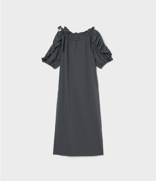 VOLANGE JERSEY DRESS