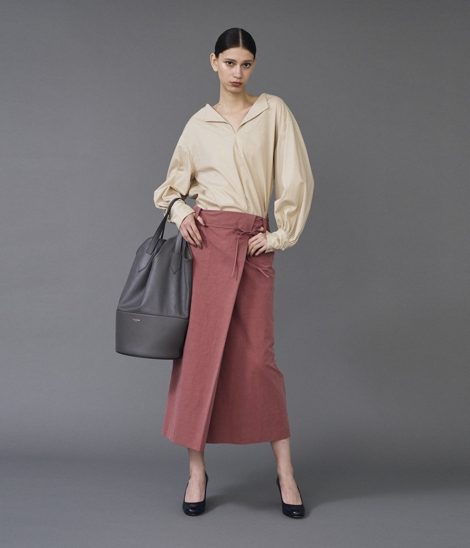 WRAP SKIRT 詳細画像 TERRA COTTA 8