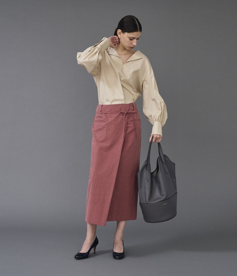 WRAP SKIRT 詳細画像 TERRA COTTA 9