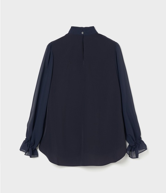 PLEATED COLLAR BLOUSE 詳細画像