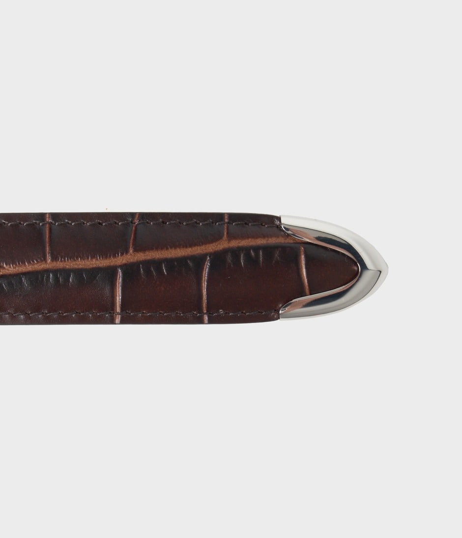 ENVELOPE BUCKLE TIP END 25MM 詳細画像 BROWN 4