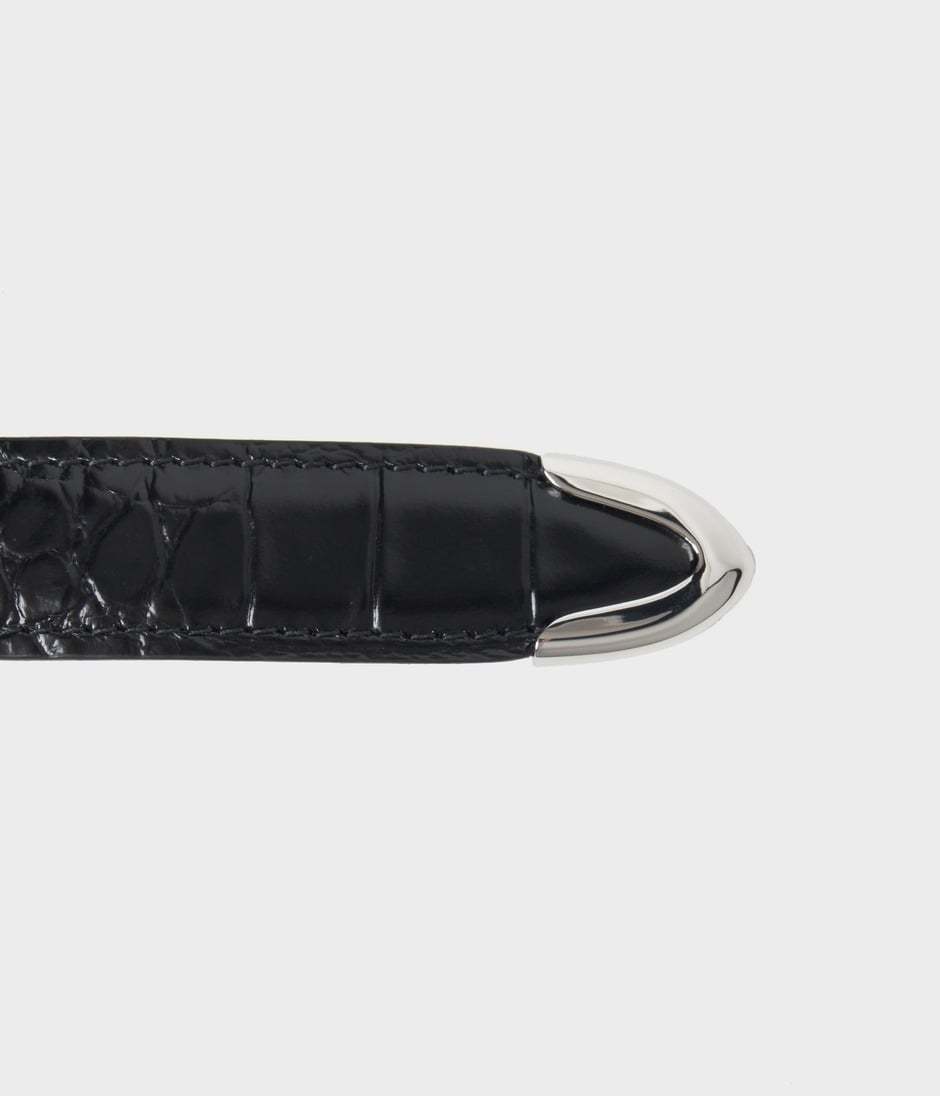 ENVELOPE BUCKLE TIP END 25MM 詳細画像 BLACK 4