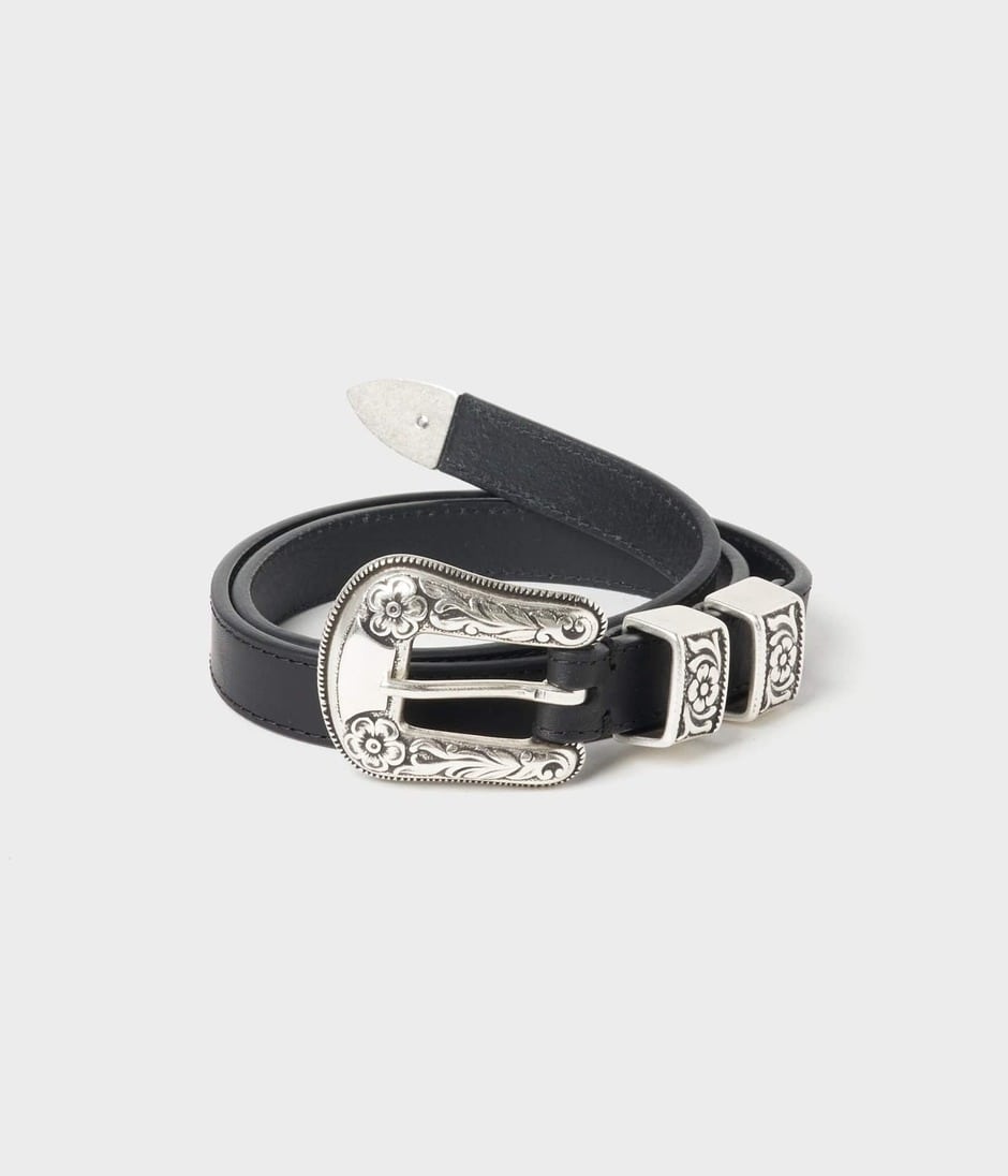 WESTERN BUCKLE 20MM 詳細画像 BLACK 1