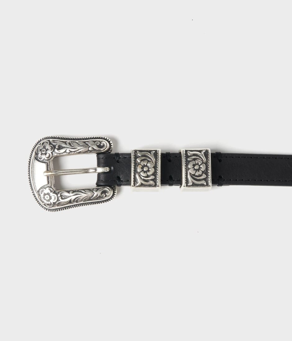 WESTERN BUCKLE 20MM 詳細画像 BLACK 2