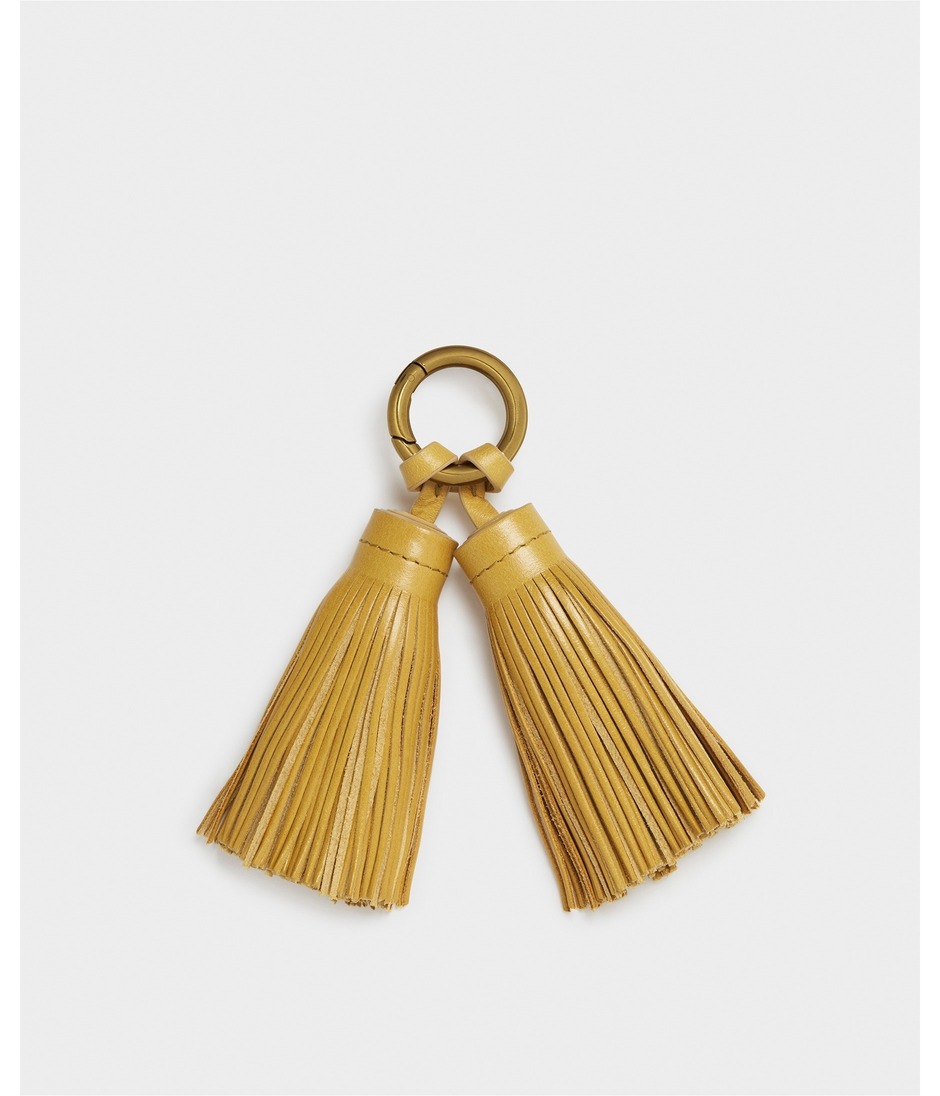 【PRE ORDER】DOUBLE TASSEL CHARM 詳細画像 MUSTARD 2