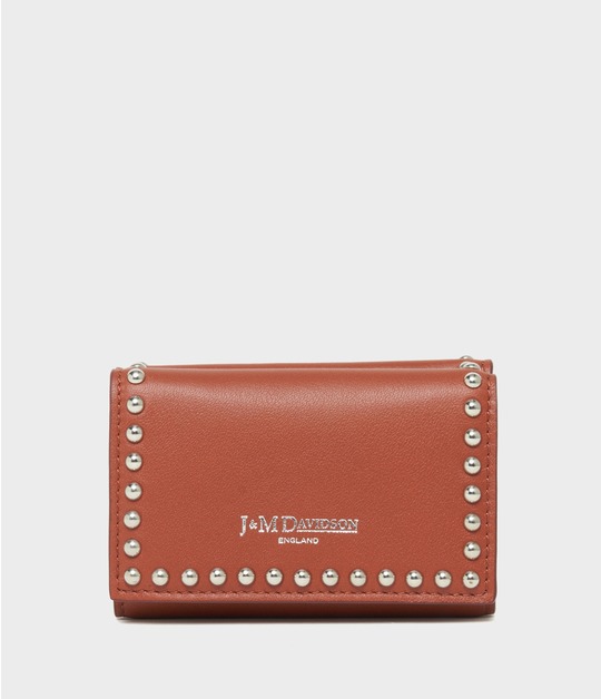 FOLD WALLET WITH STUDS