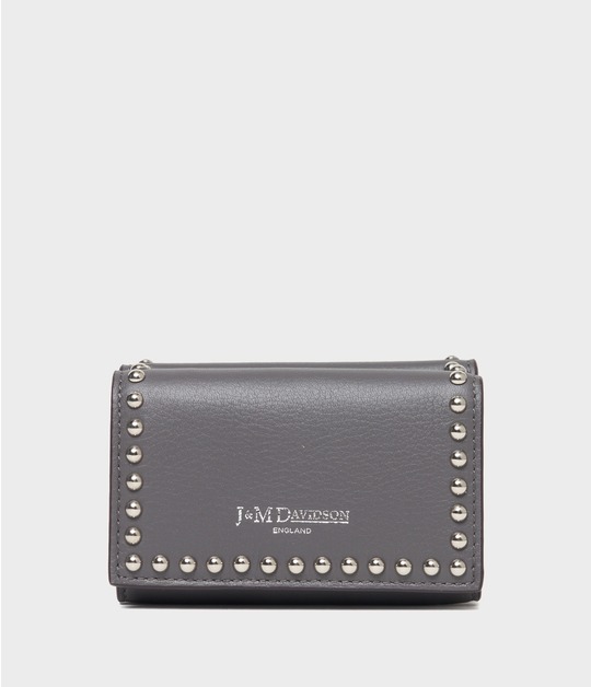 FOLD WALLET WITH STUDS