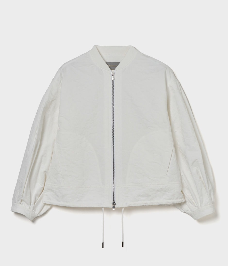 MATLASSE ZIP UP BLOUSON 詳細画像 WHITE 2