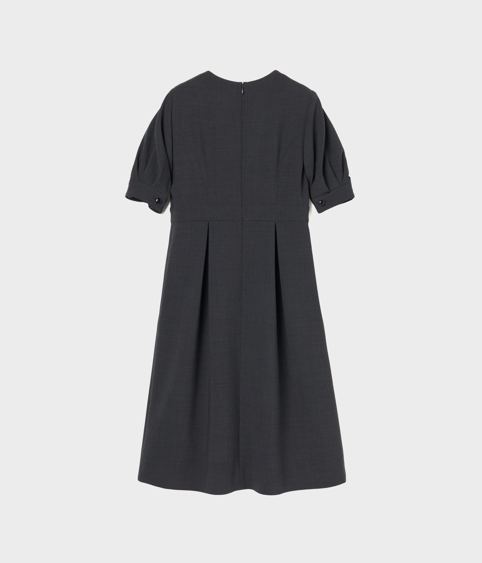 PUFF HARF SLEEVE DRESS 詳細画像 CHARCOAL 2