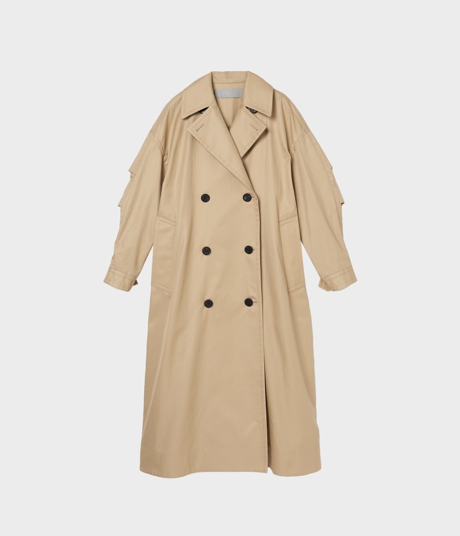 VOLUME TRENCH COAT 詳細画像 BEIGE 10