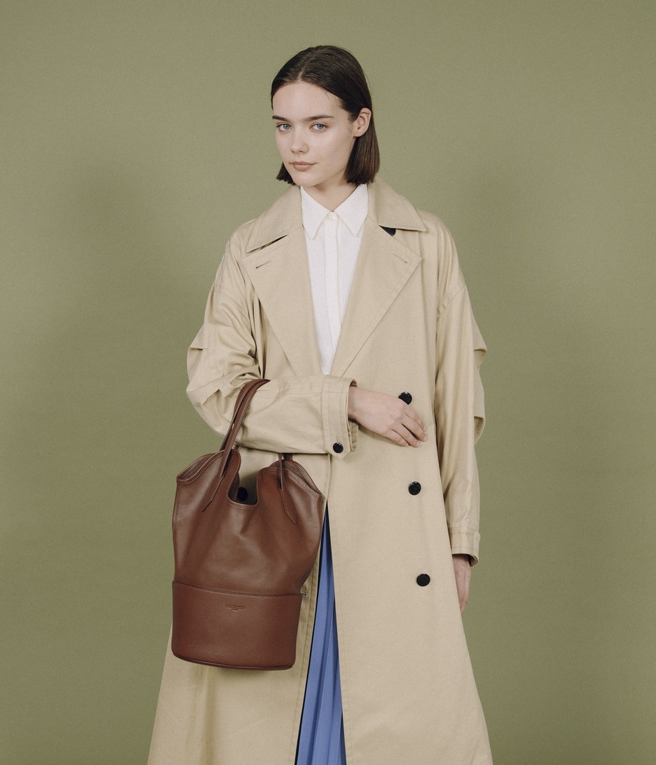 VOLUME TRENCH COAT 詳細画像 BEIGE 11