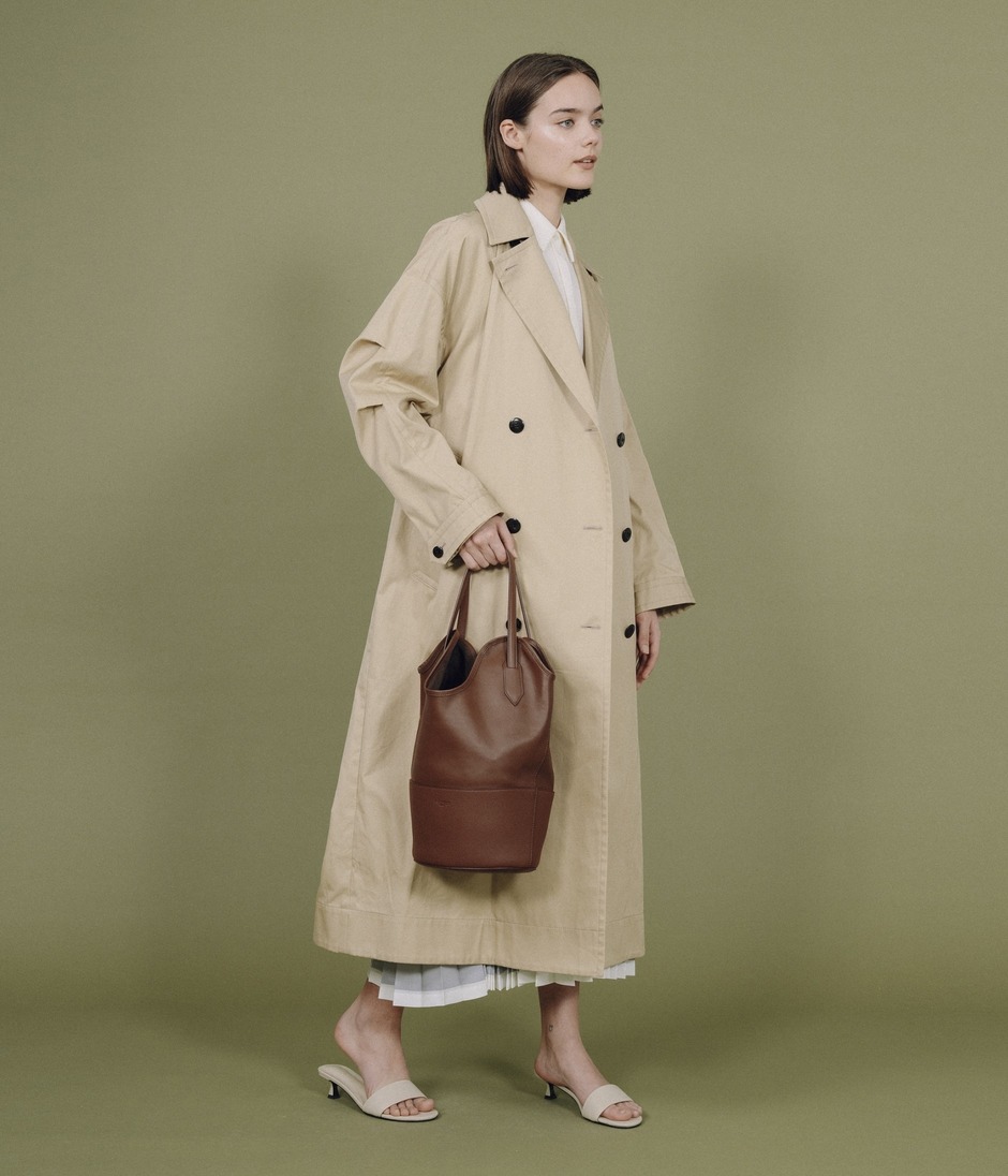 VOLUME TRENCH COAT 詳細画像 BEIGE 13