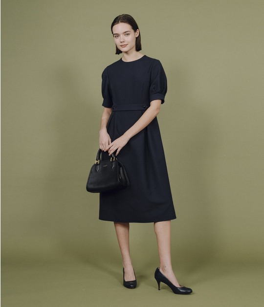 PUFF HARF SLEEVE DRESS 詳細画像