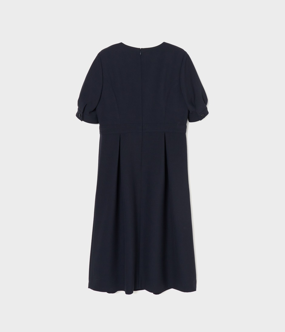 PUFF HARF SLEEVE DRESS 詳細画像 NAVY 2