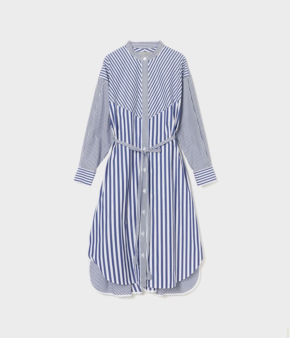 MULTI STRIPE DRESS 詳細画像 NAVY 1