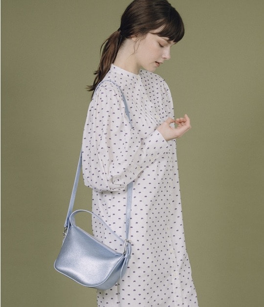 CUT JACQUARD SHIRT DRESS 詳細画像