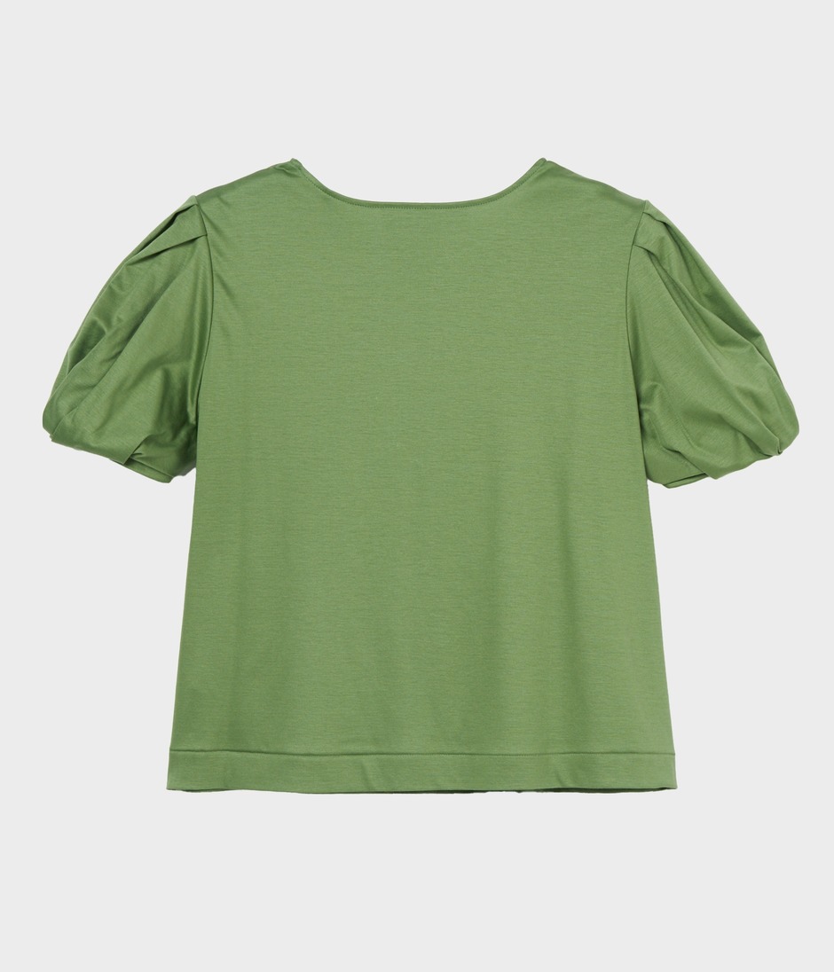PUFF SLEEVE TOPS 詳細画像 GREEN 2