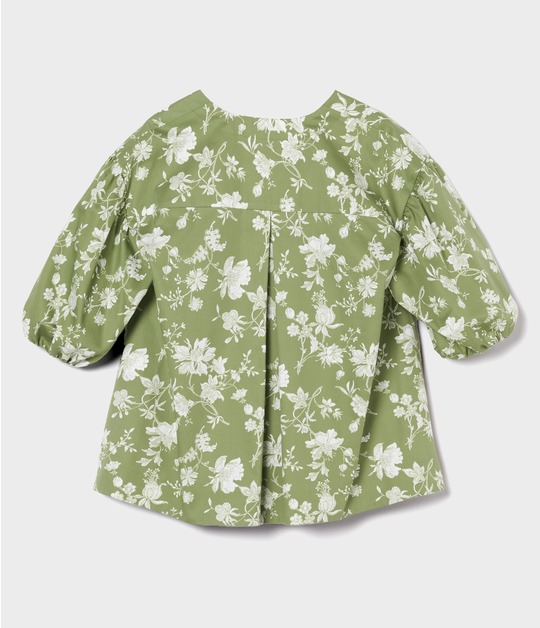 FLOWER DRAWING PRINT TOP 詳細画像