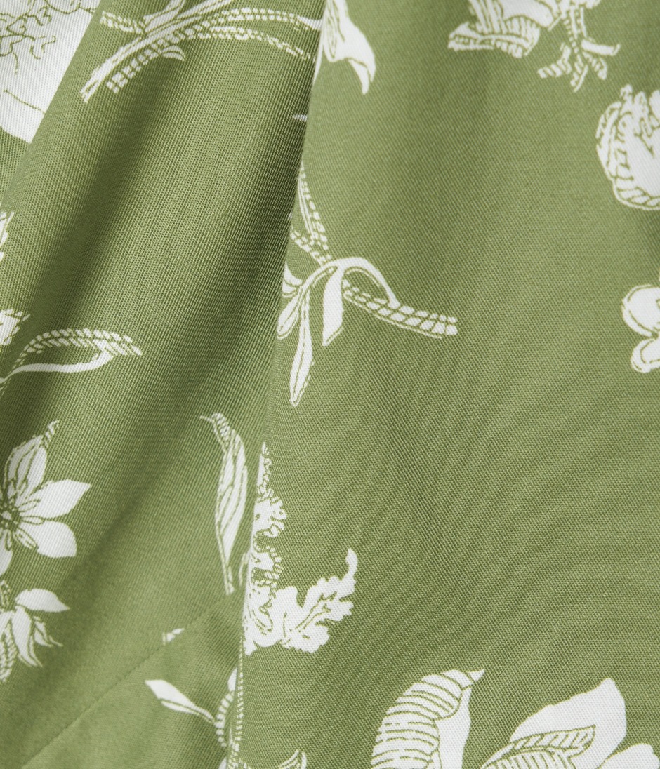 FLOWER DRAWING PRINT TOP 詳細画像 OLIVE 7