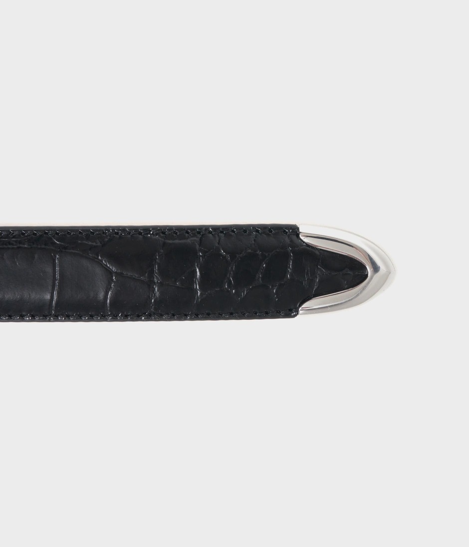 ENVELOPE BUCKLE TIP END 25MM 詳細画像 BLACK 4