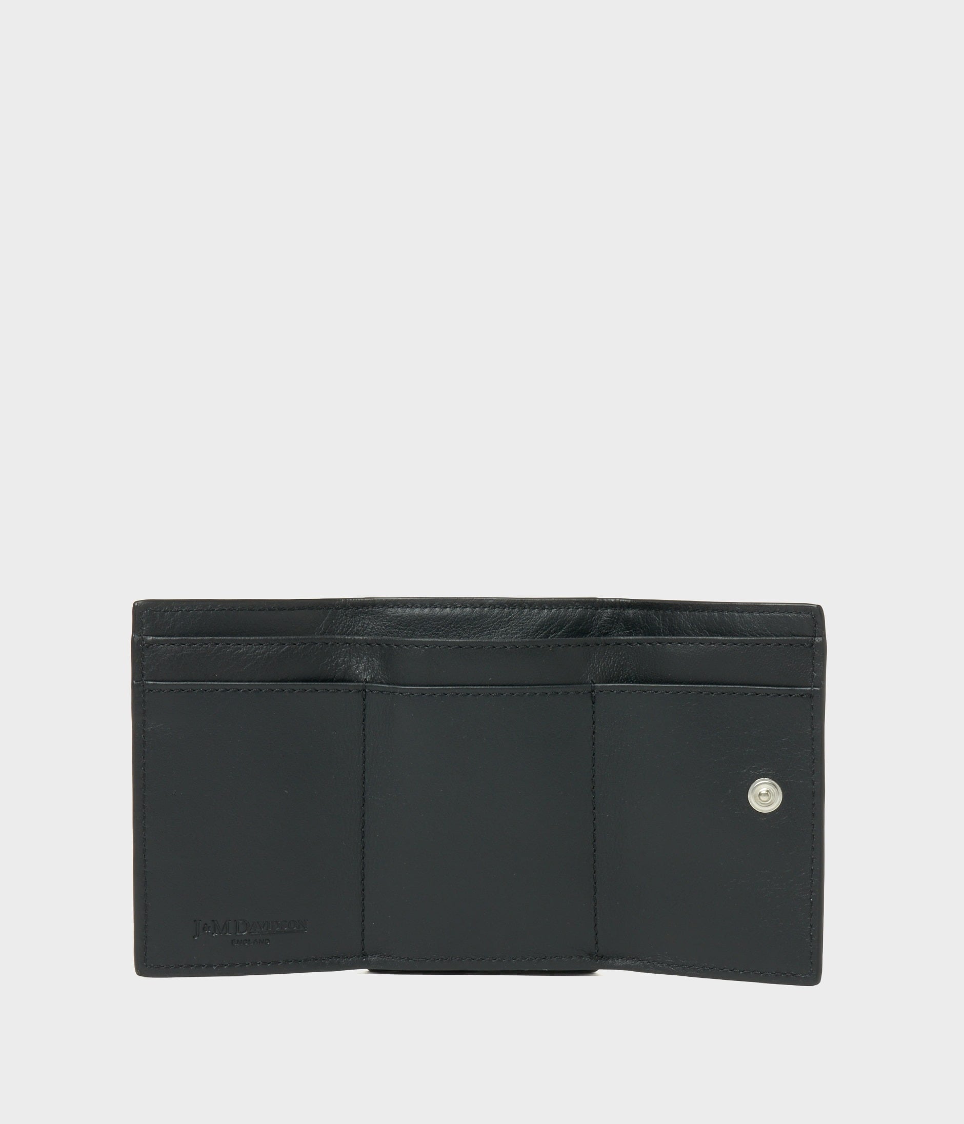 ジョブ石版　即購入可能 FOLD WALLET WITH STUDS｜J&M DAVIDSON｜ジェイアンドエム