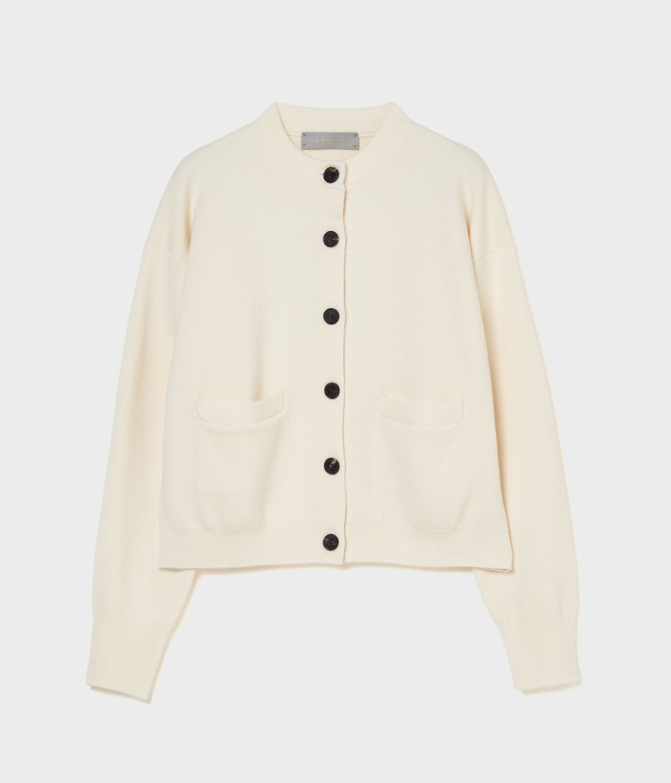 MILANO RIB CARDIGAN 詳細画像 OFF WHITE 1