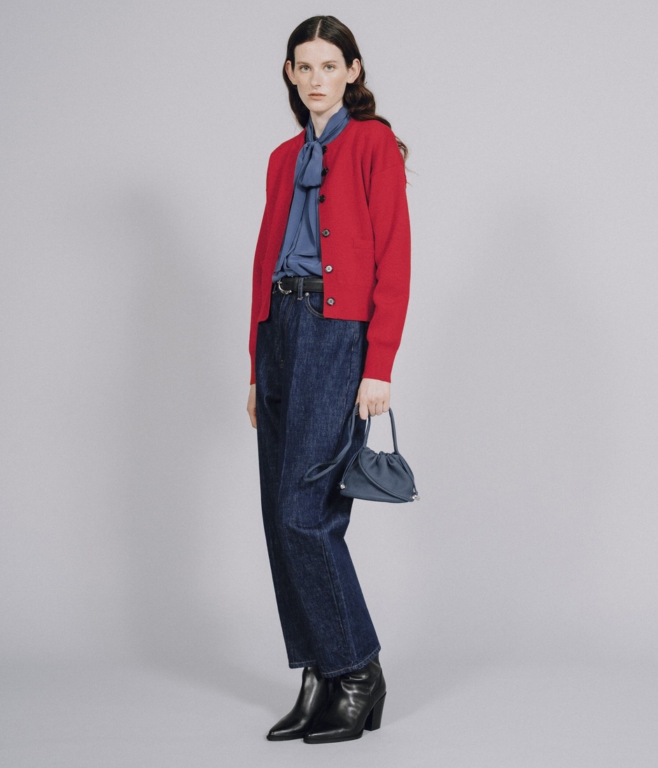 MILANO RIB CARDIGAN 詳細画像 RED 10