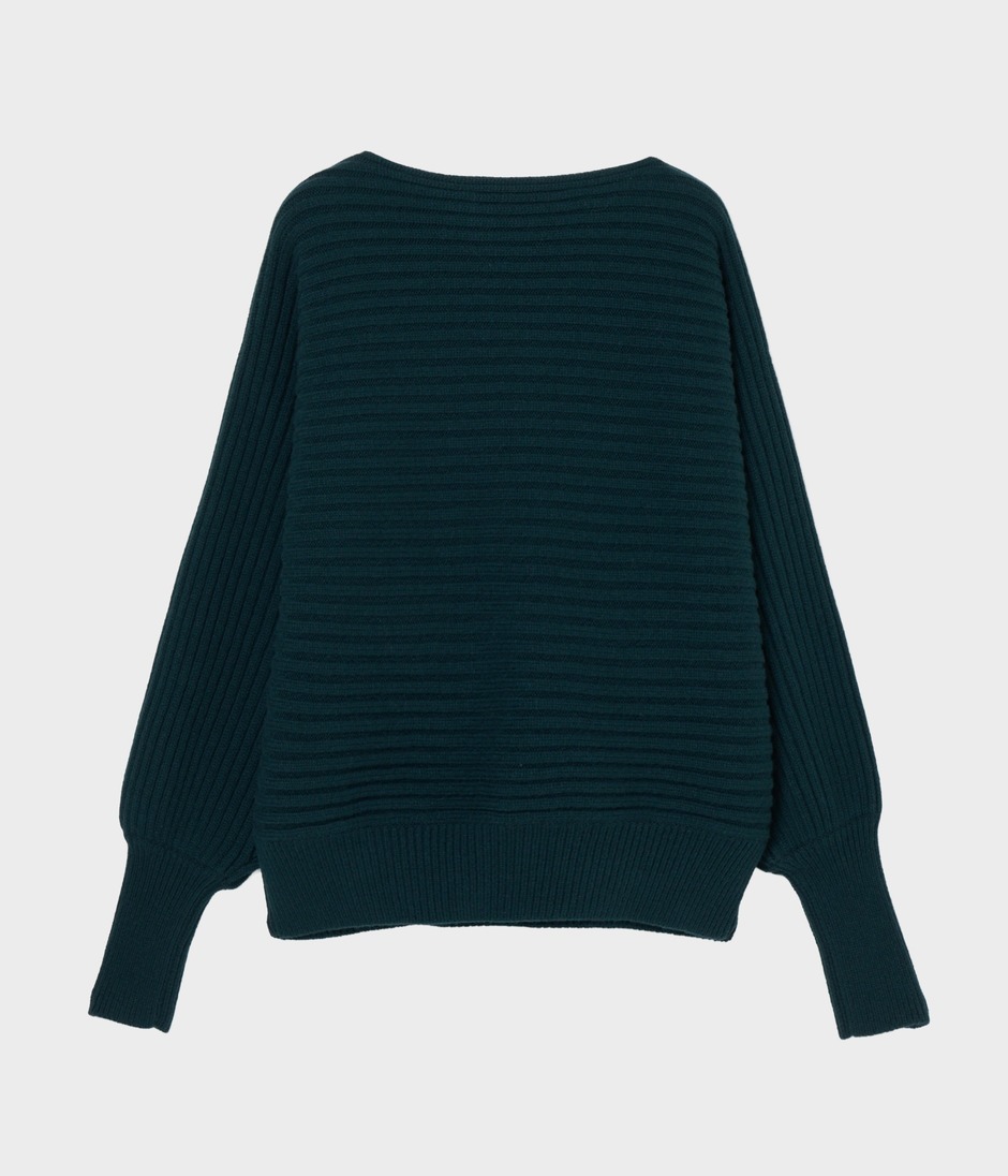 BORDER RIB TOP 詳細画像 DARK GREEN 2