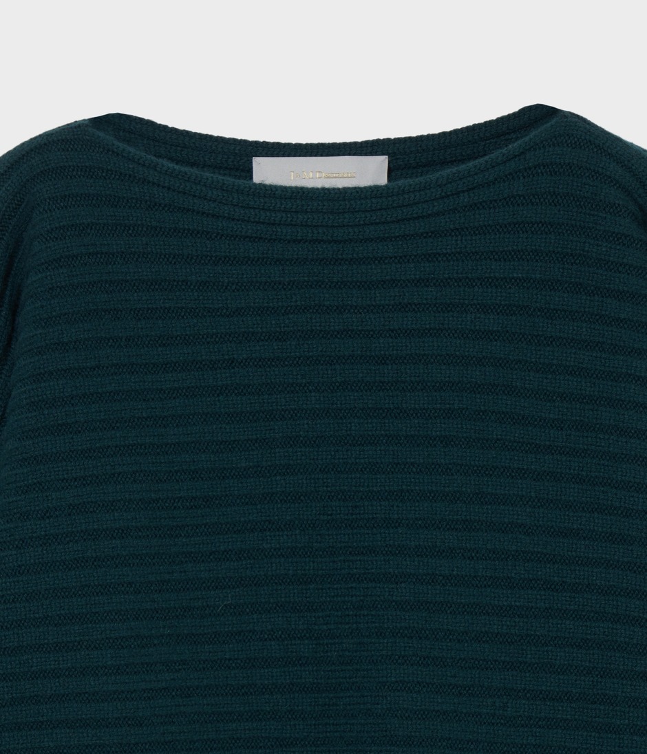 BORDER RIB TOP 詳細画像 DARK GREEN 3