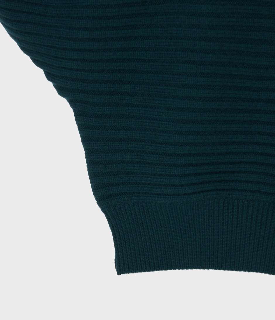 BORDER RIB TOP 詳細画像 DARK GREEN 5