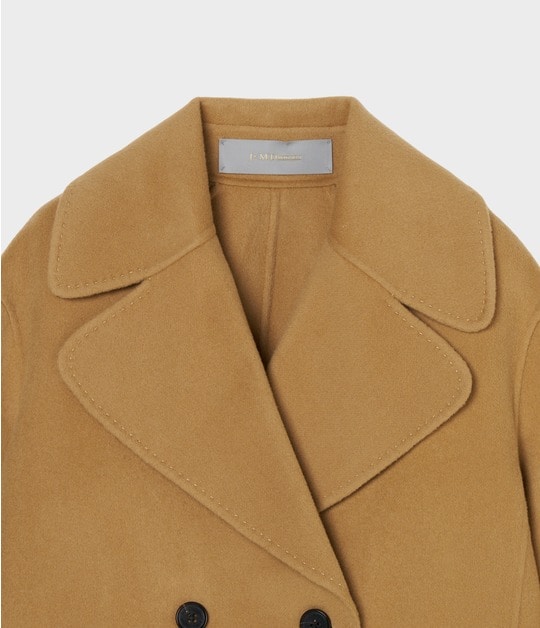 DOUBLE-FACED PEA COAT 詳細画像