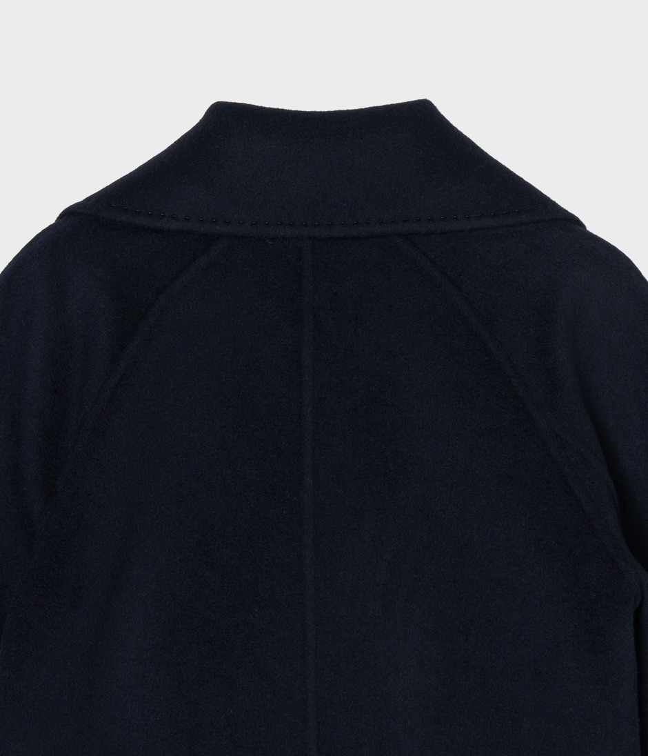 DOUBLE-FACED PEA COAT 詳細画像 NAVY 4