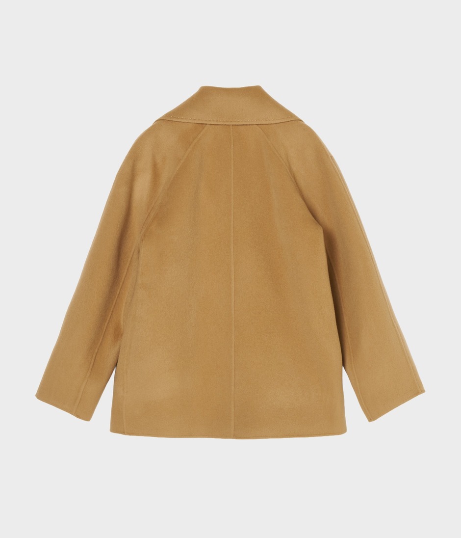 DOUBLE-FACED PEA COAT 詳細画像 HONEY 2