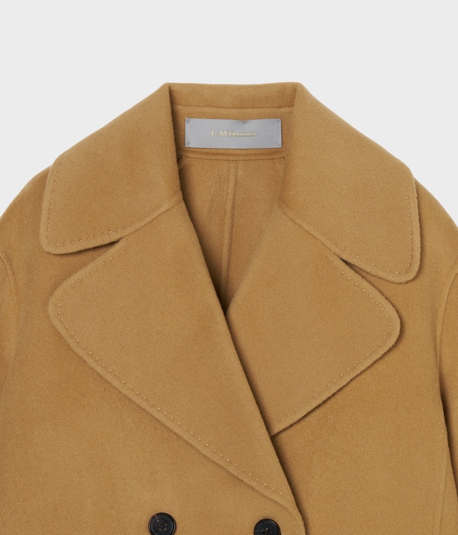 DOUBLE-FACED PEA COAT 詳細画像 HONEY 3