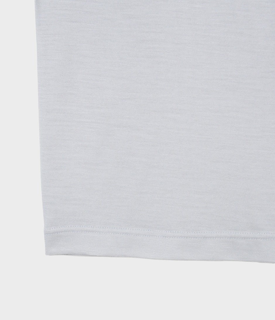 SHIRRING TURTLENECK 詳細画像 LIGHT GREY 6