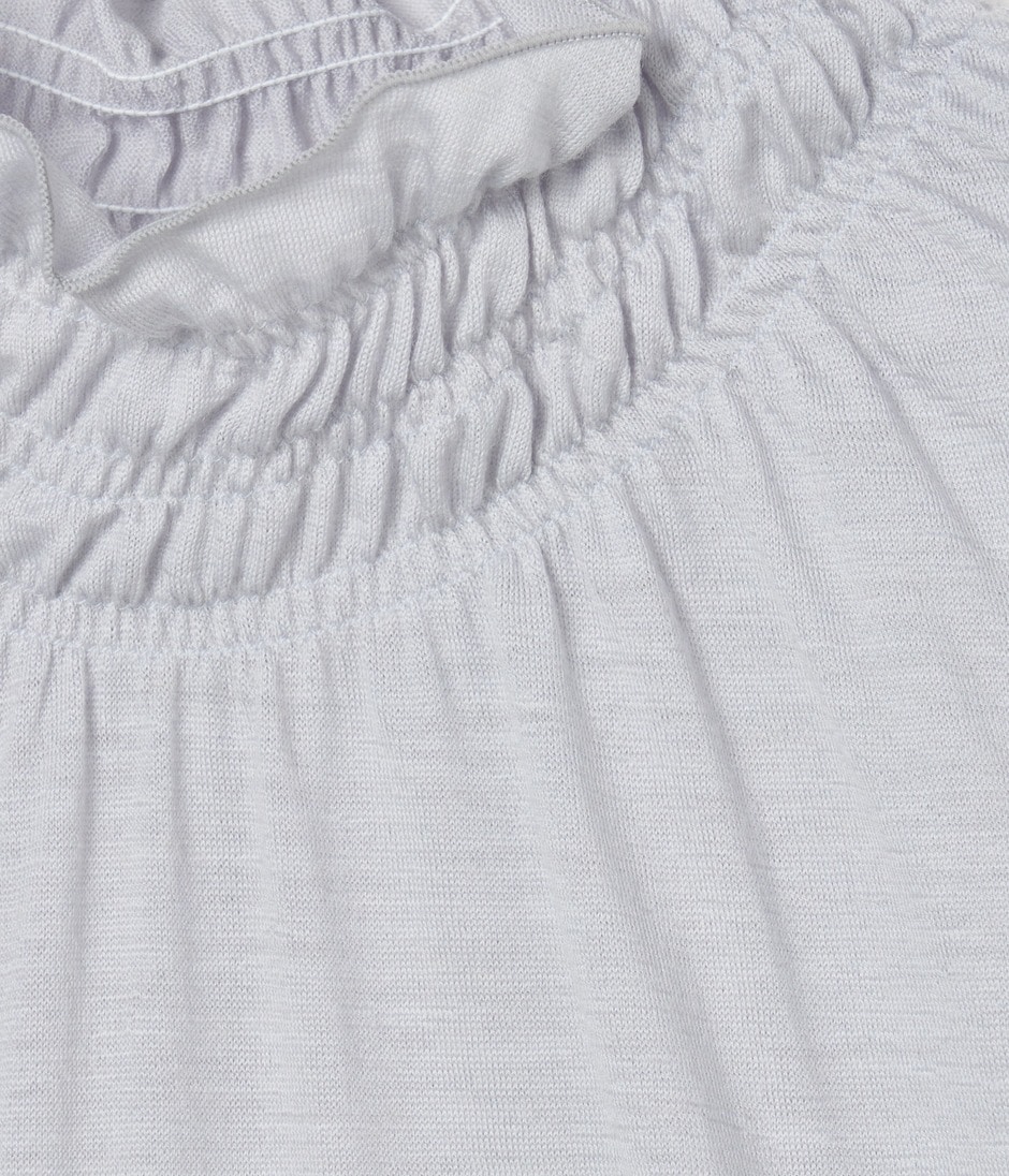 SHIRRING TURTLENECK 詳細画像 LIGHT GREY 7