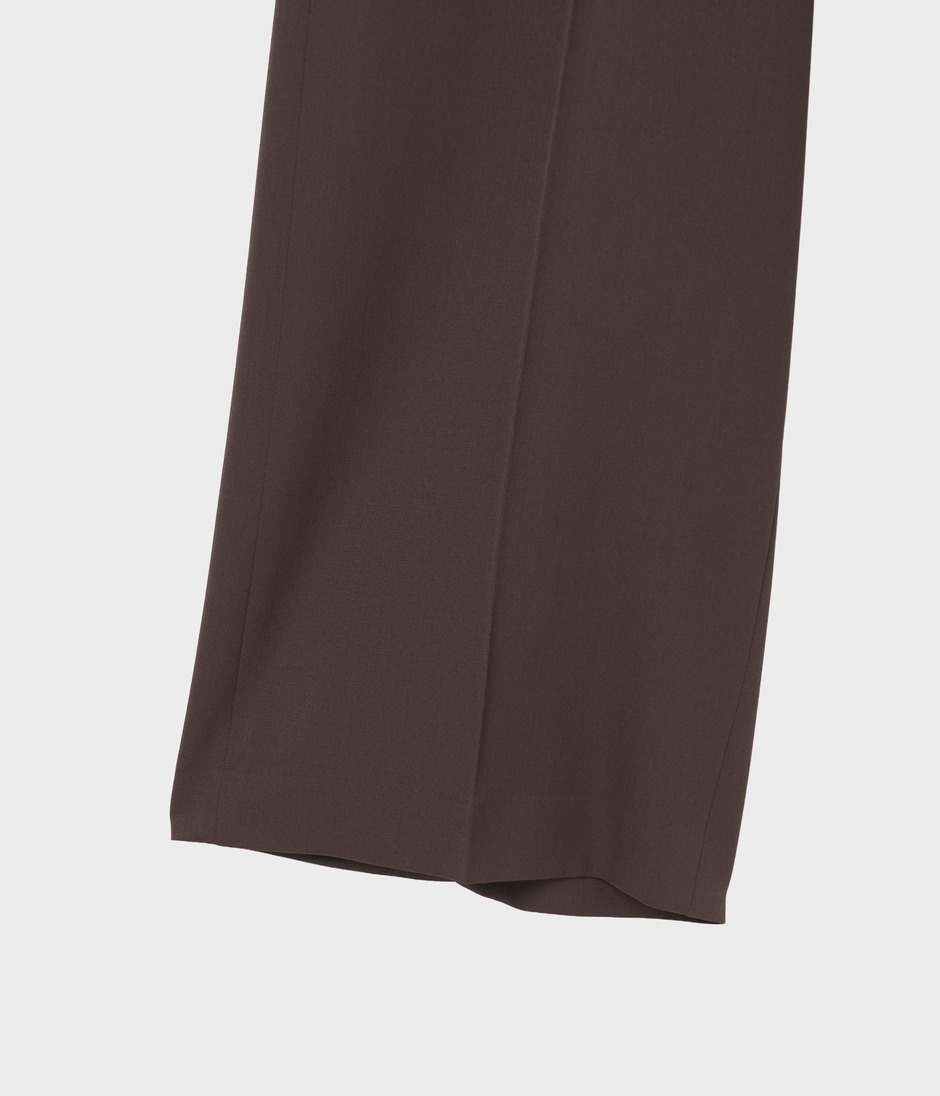 WIDE LEG TROUSERS 詳細画像 MARRON 6