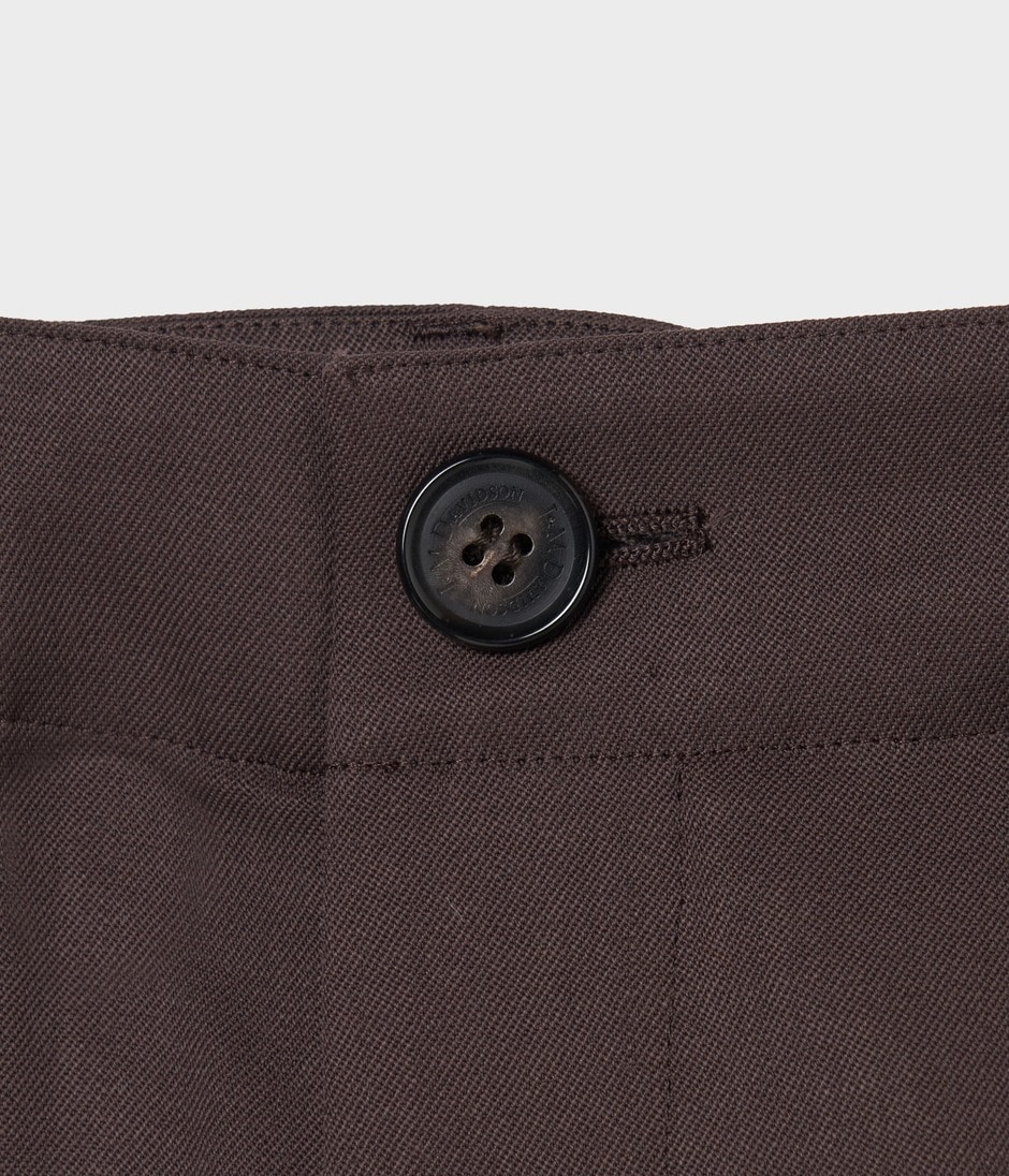 WIDE LEG TROUSERS 詳細画像 MARRON 7
