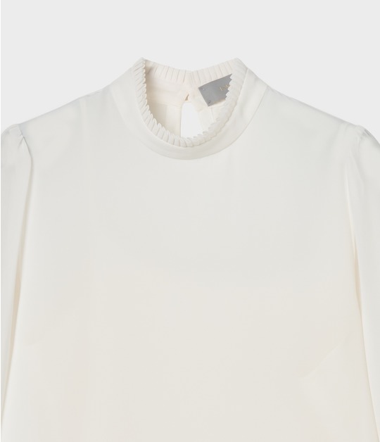 PLEATED COLLAR BLOUSE 詳細画像