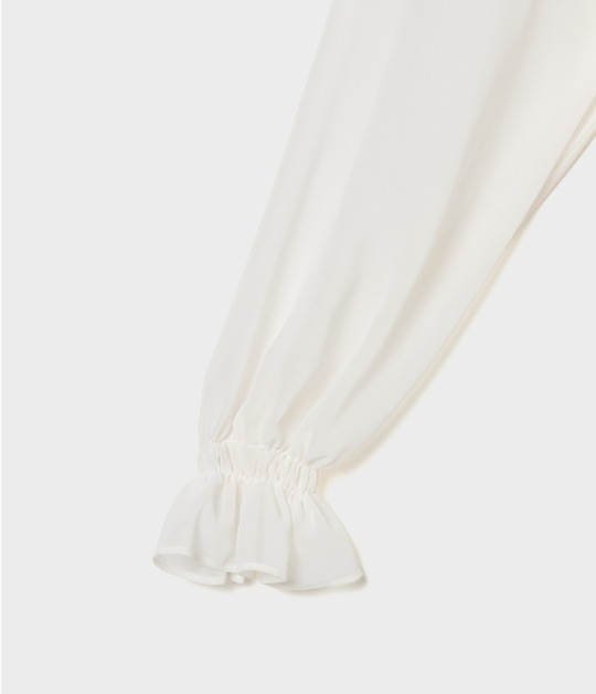 PLEATED COLLAR BLOUSE 詳細画像