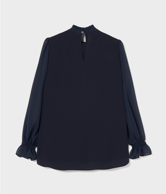 PLEATED COLLAR BLOUSE 詳細画像