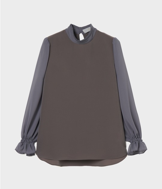 PLEATED COLLAR BLOUSE 詳細画像
