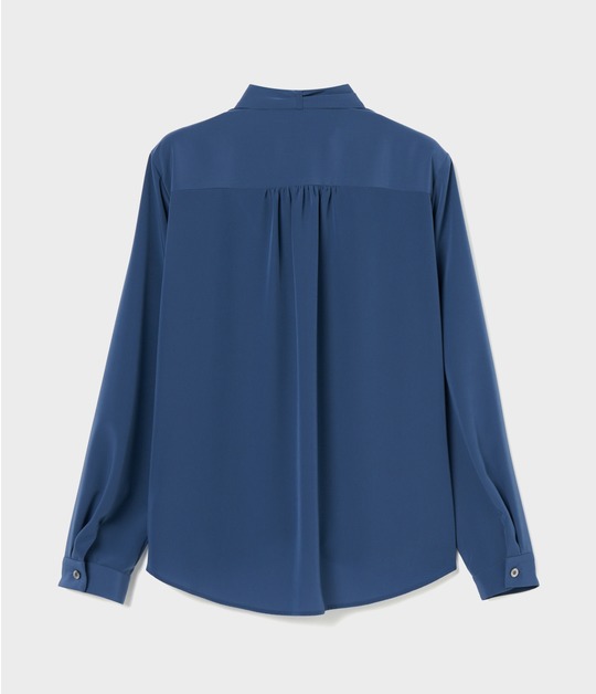 STAND COLLAR BLOUSE w BOW 詳細画像