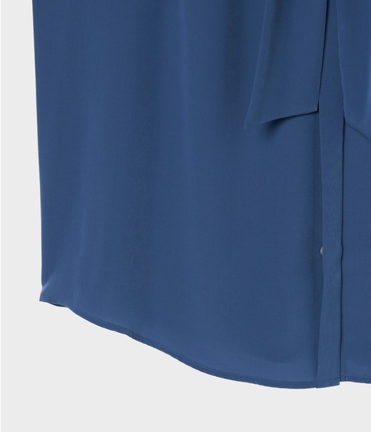 STAND COLLAR BLOUSE w BOW 詳細画像