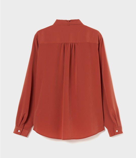 STAND COLLAR BLOUSE w BOW 詳細画像