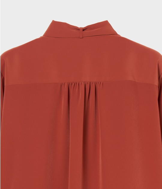 STAND COLLAR BLOUSE w BOW 詳細画像