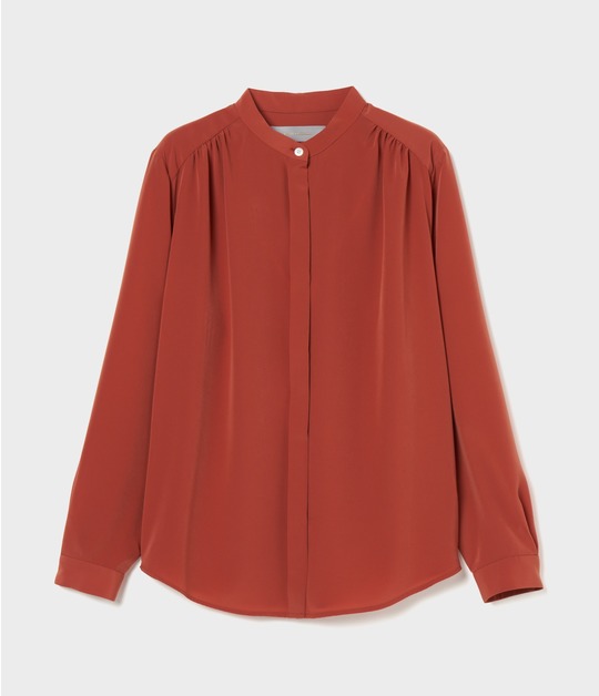 STAND COLLAR BLOUSE w BOW 詳細画像