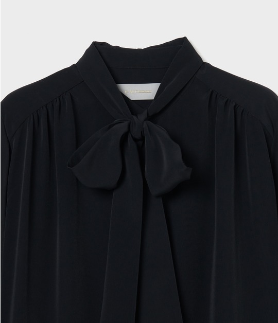 STAND COLLAR BLOUSE w BOW 詳細画像