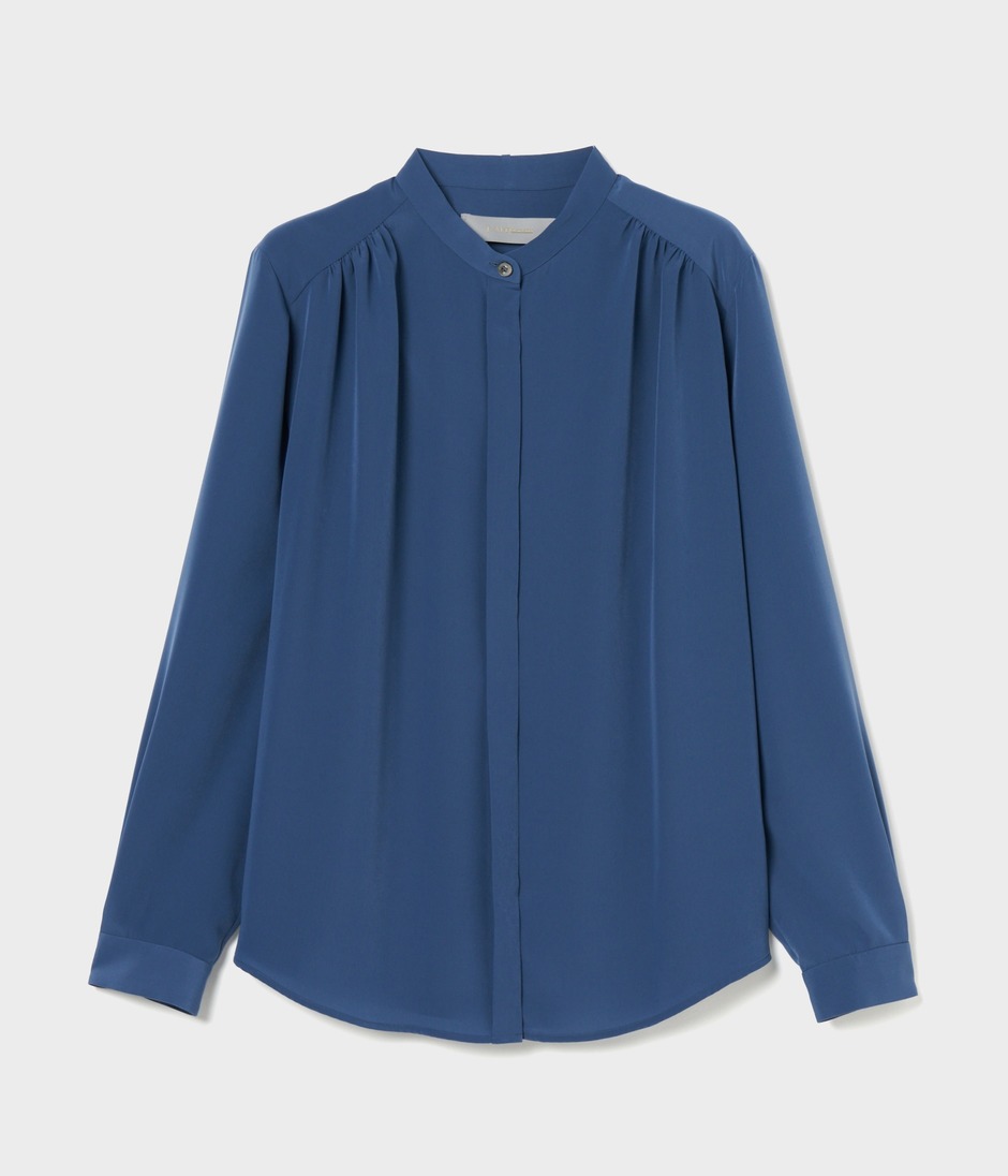 STAND COLLAR BLOUSE w BOW 詳細画像 STORM 8