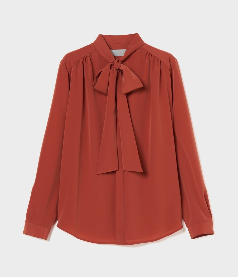 STAND COLLAR BLOUSE w BOW 詳細画像 JAM 1